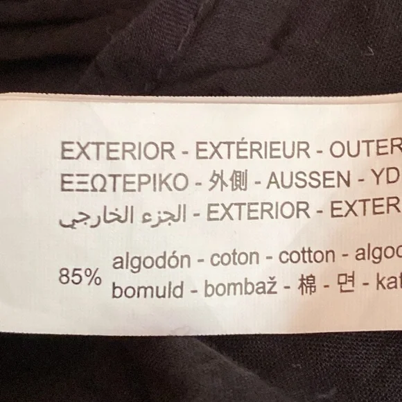 NWT. Zara Black Openwork Crossover V-neck Midi Tank Dress. Size S. - Picture 12 of 13